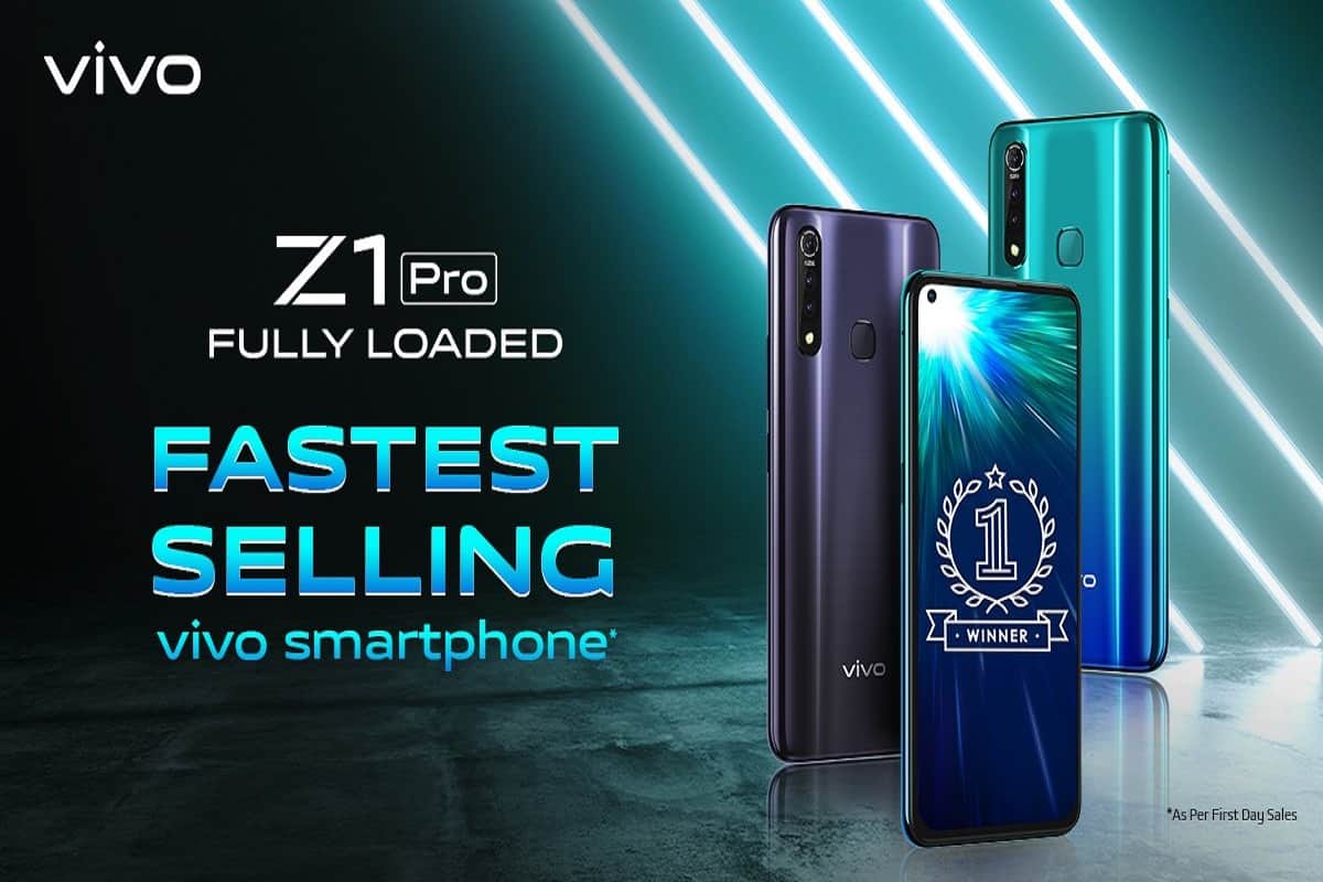 Vivo z1 pro goes to sale in India today again, Know price and specifications