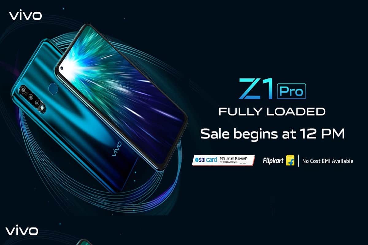 Vivo z1 pro goes to sale in India today again, Know price and specifications
