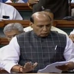 लोकसभा में राजनाथ सिंह