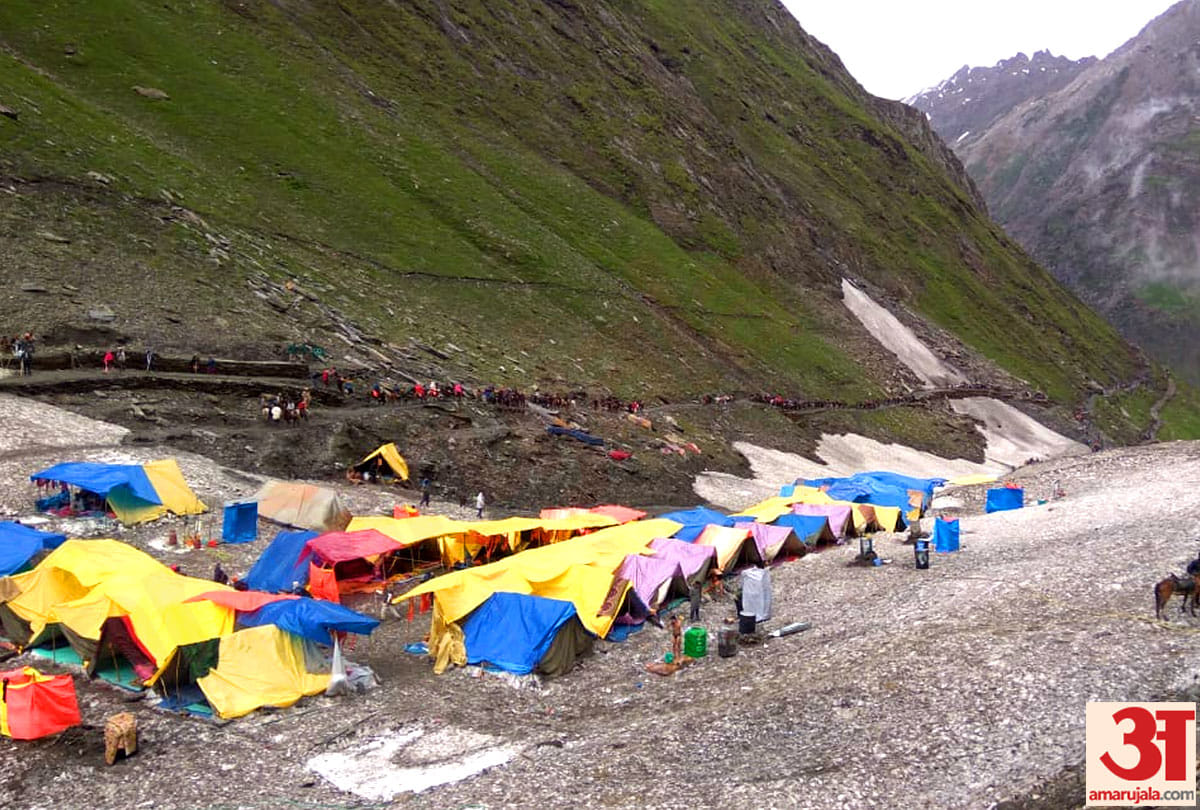 amranath yatra 2019 photos and videos, above two lakh pilgrims visited holy cave