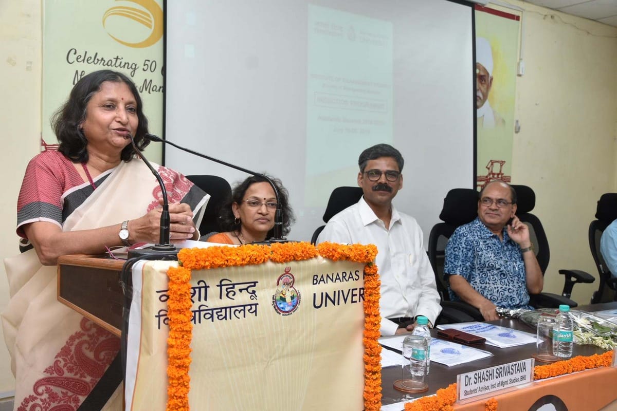 World Bank MD Anshulakant on improvement of indian global economy in varanasi