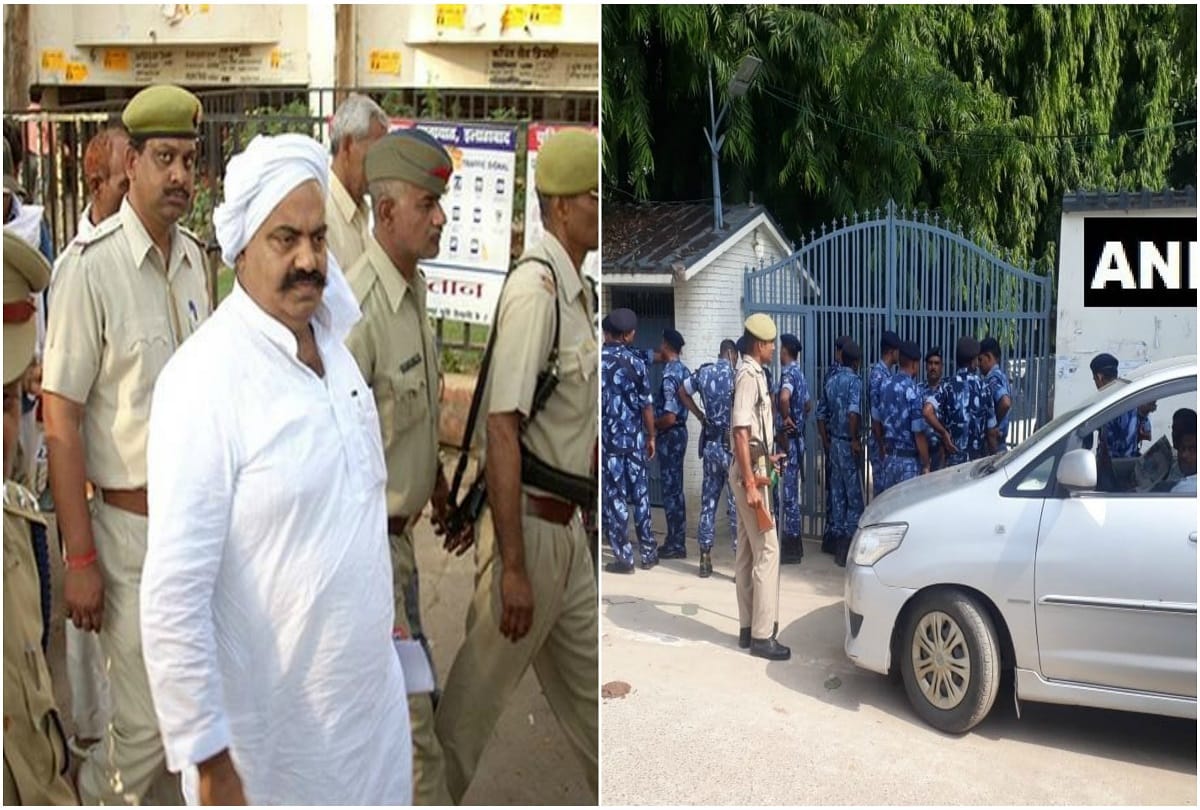 Prayagraj cbi raid at Atiq Ahmed home and office Police and Rapid Action Force on spot