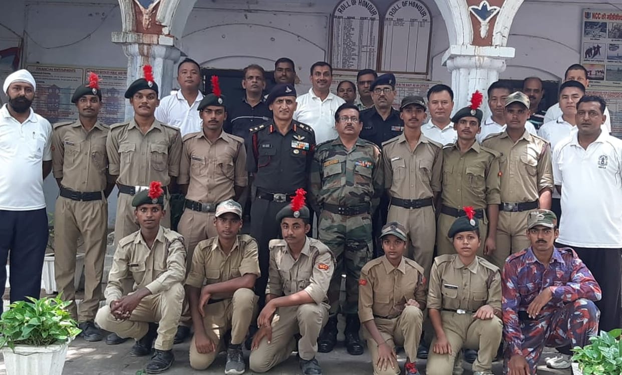 NCC cadets selection for competition