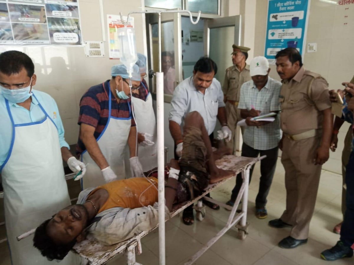 clash between two sides 10 people deid in ghorawal sonbhadra