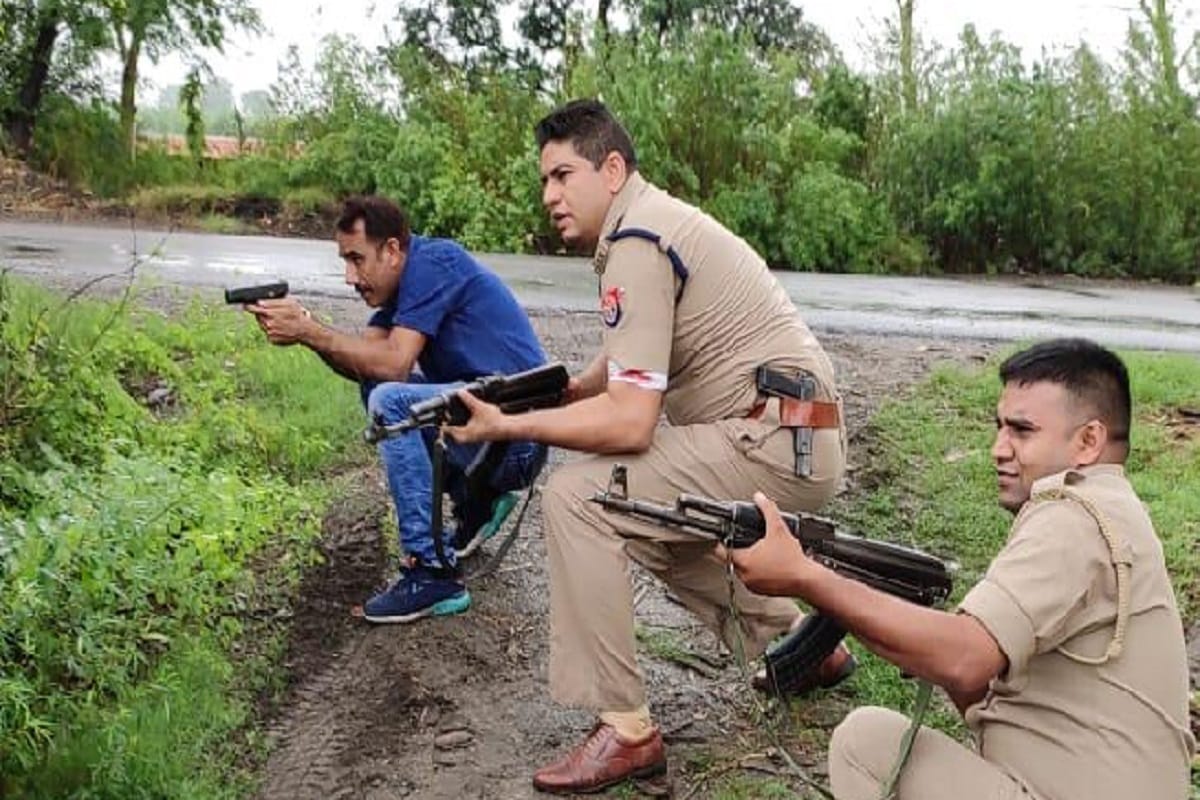 Two Badmash killed in police encounter in Meerut district at Uttar Pradesh