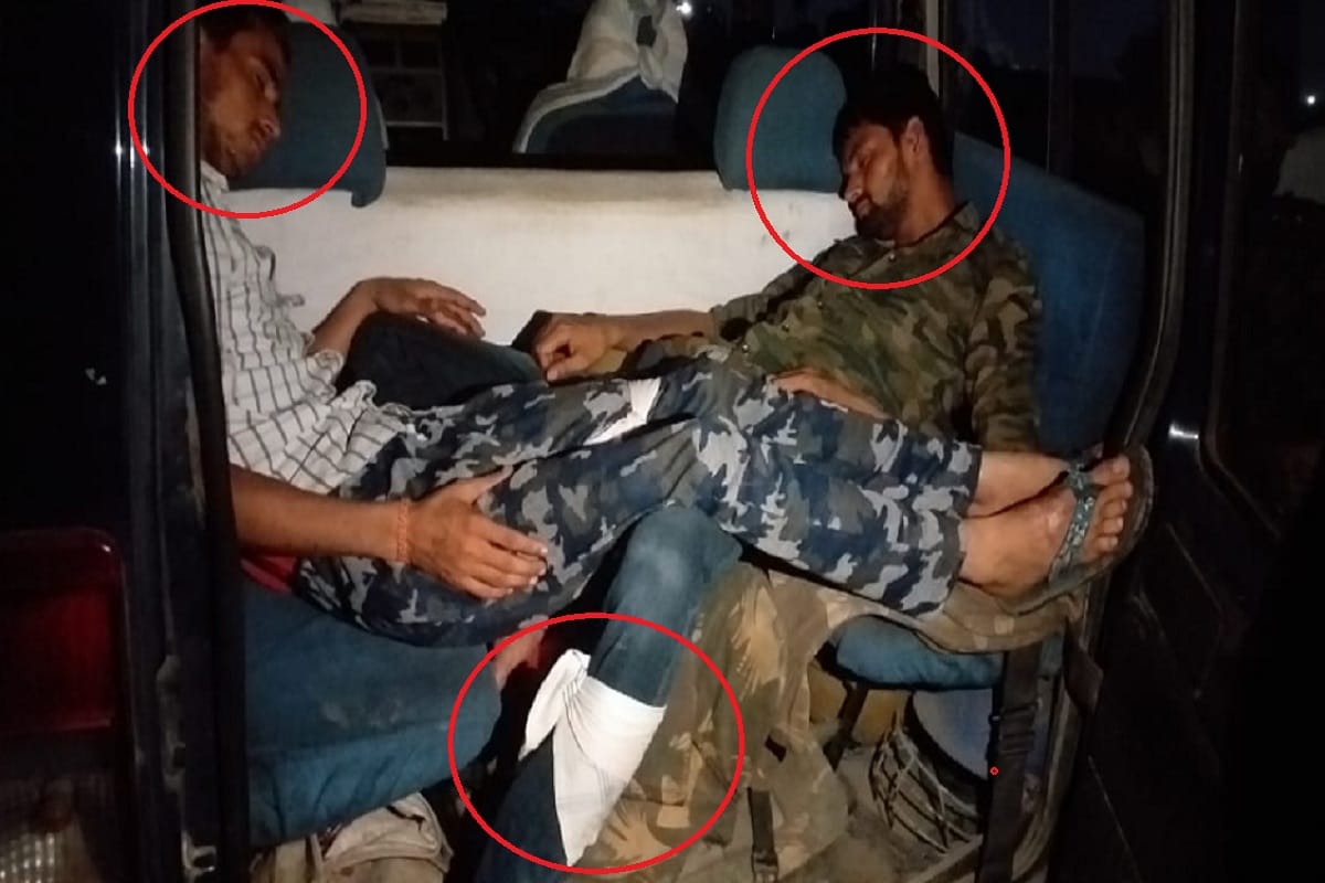 Two Badmash injured and arrested in police encounter at Meerut city