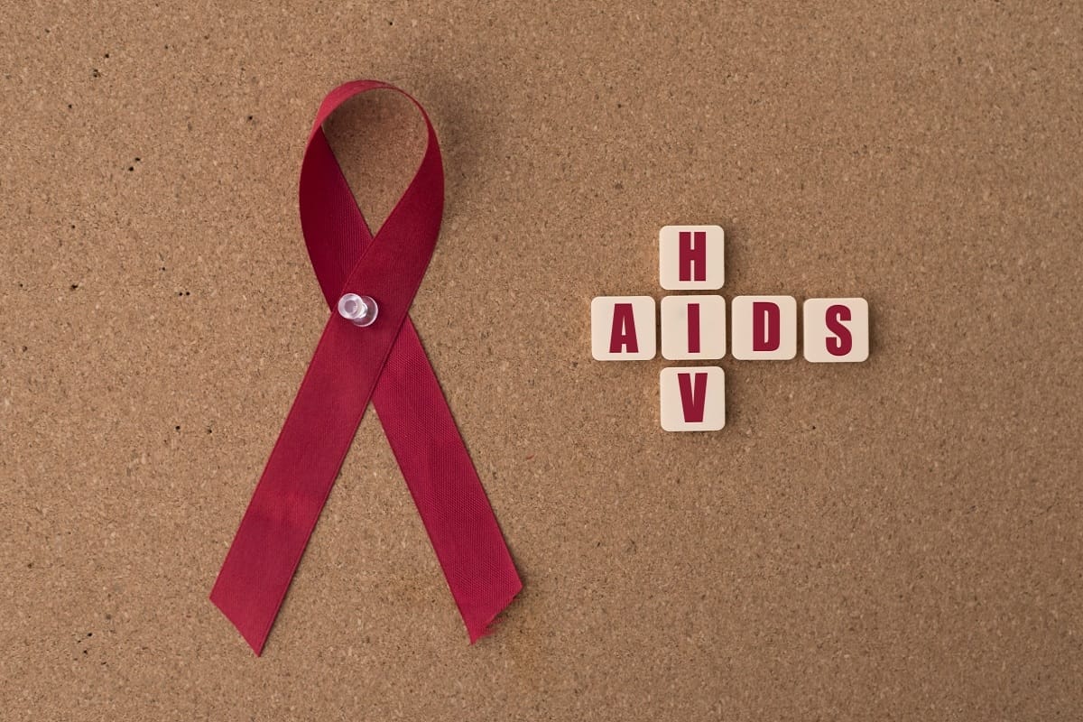 AIDS does not spread by shaking hands eating together.