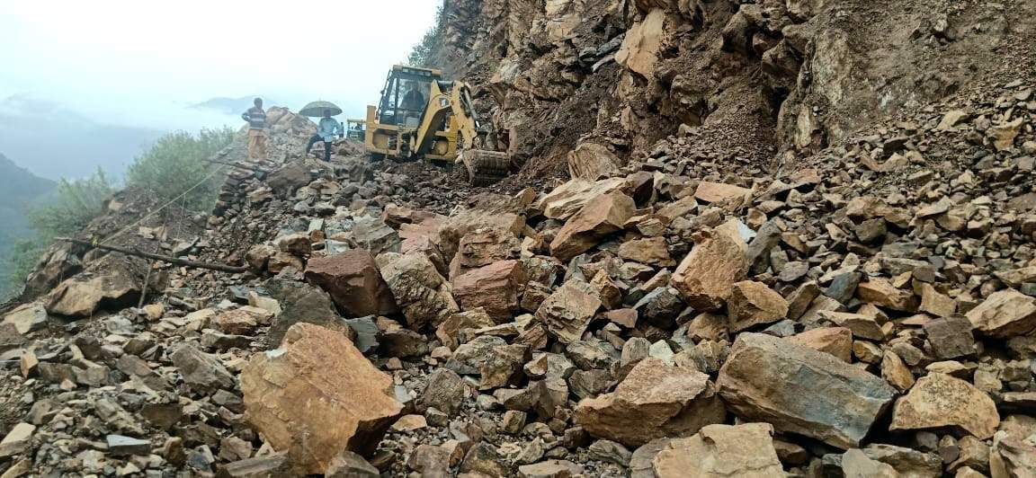 More than 14 roads closed, 40 villages cut off from debris