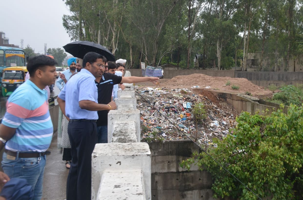 ghaghar river dc visit