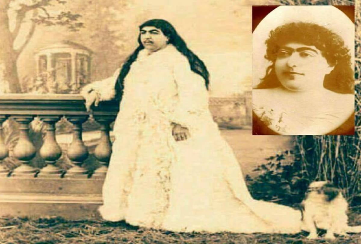 Mustache princess Qajar story 13 Men Killed Themselves For Her Love