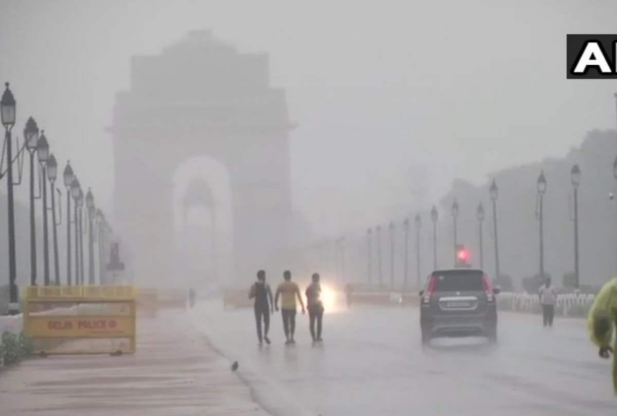 heavy rain in Delhi and nearby areas as IMD issues red alert