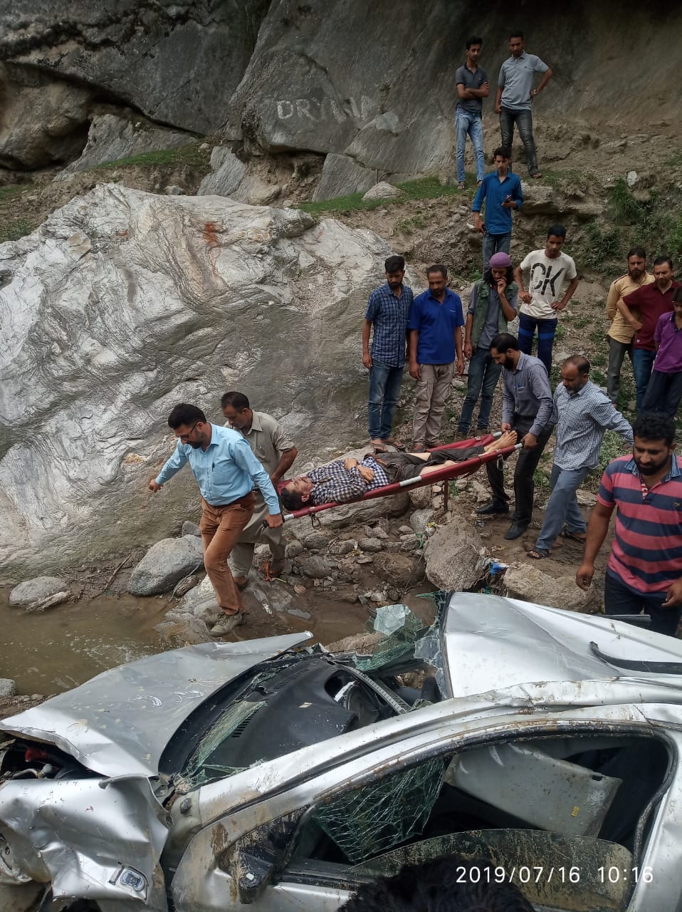 road accident in doda, ASI dead