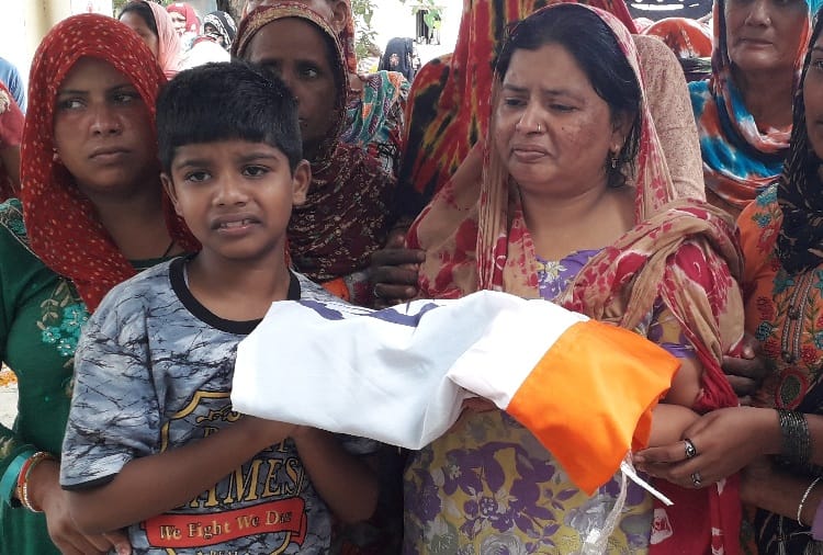indian army subedar balwinder singh funeral, Solan building collapse
