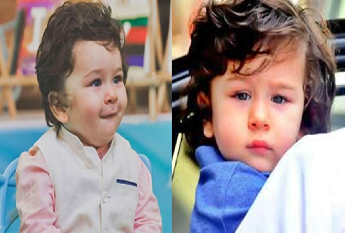 taimur ali khan amazing face Expressions on World Emoji Day