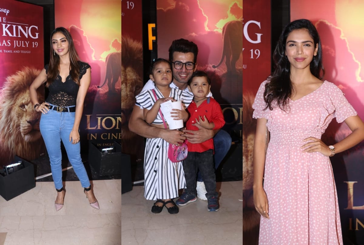 Special Screening of Shah rukh Khan and Aryan Khan film The Lion King for Celebrities