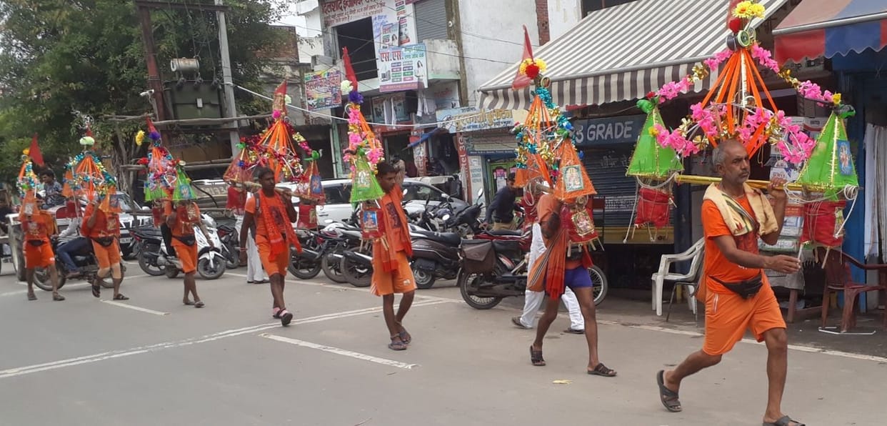 Kawad Yatra 2019 Muzaffarnagar