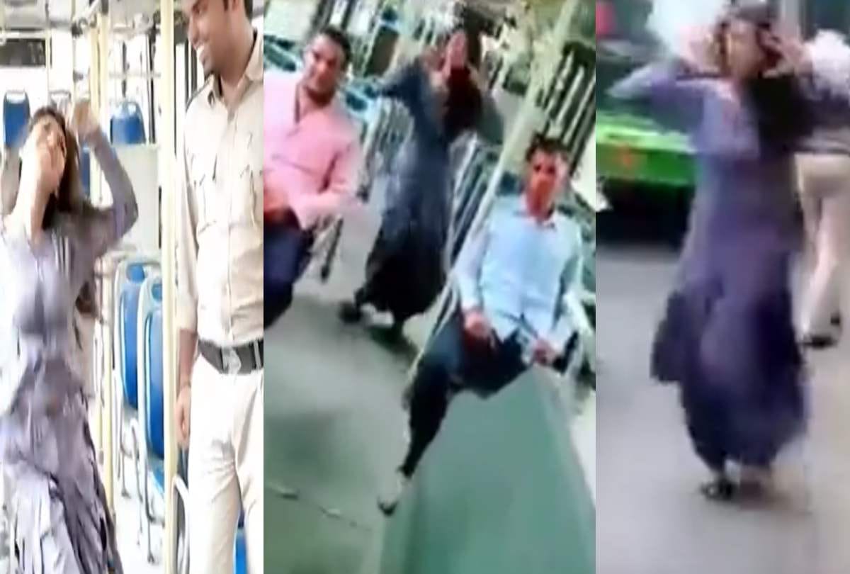 Delhi News: dtc bus dance driver conductor suspended after tik tok video goes viral