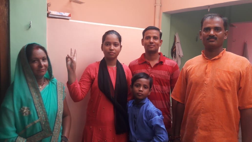 Riddhima wins the fight for the sake of hard work