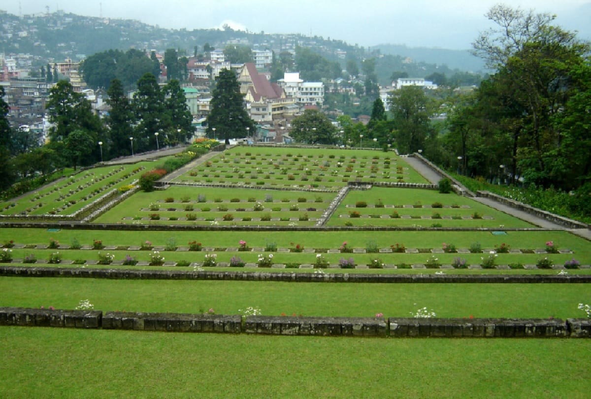 kohima war cemetery where indian government needs permision from british authority to do anything