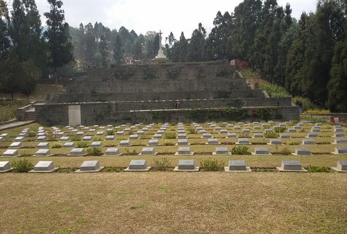 kohima war cemetery where indian government needs permision from british authority to do anything