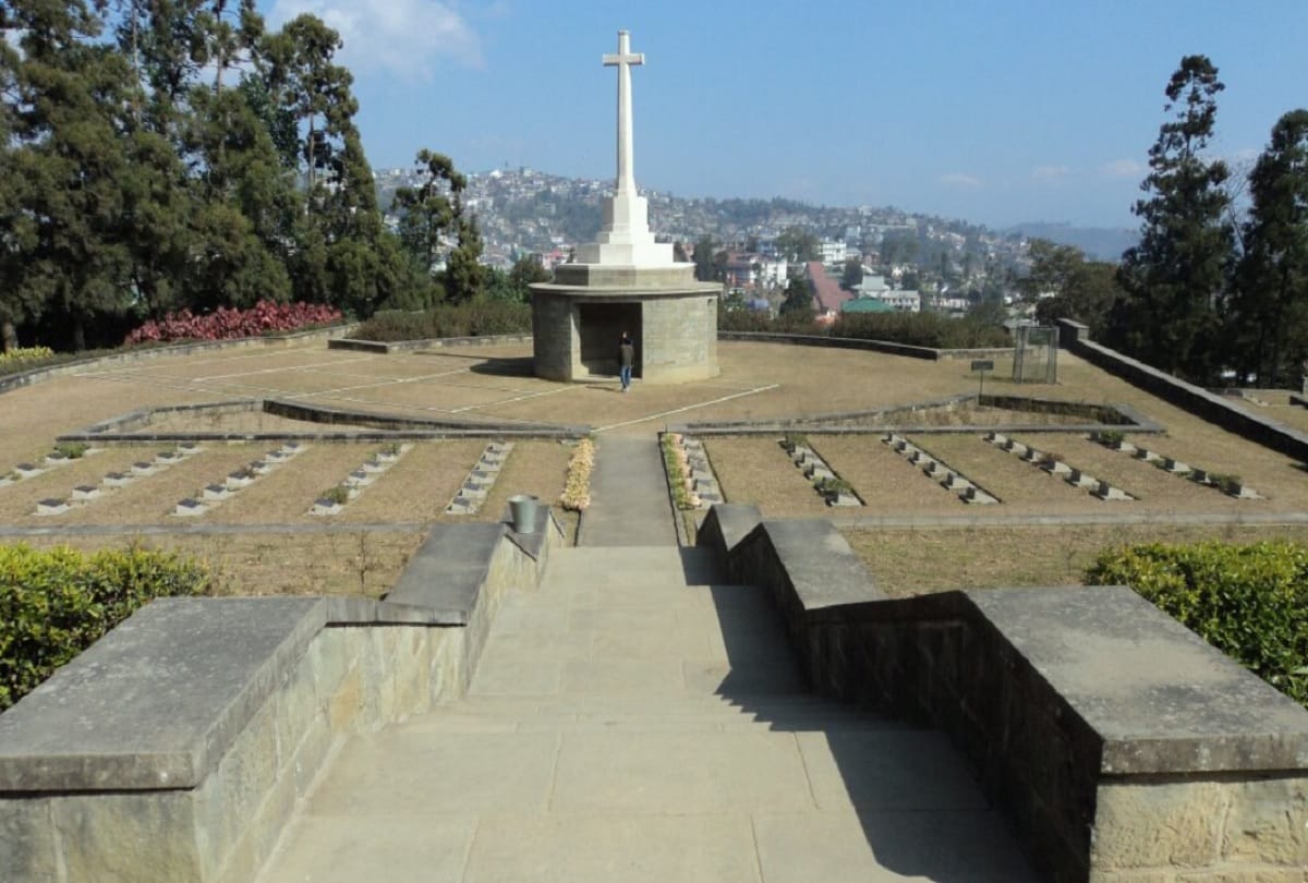 kohima war cemetery where indian government needs permision from british authority to do anything