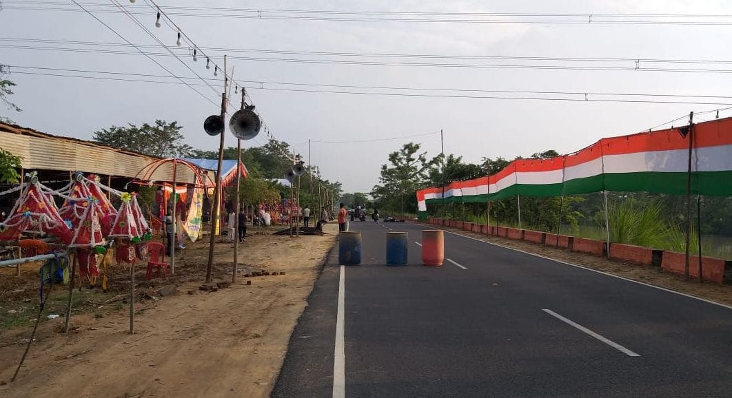 the 180 feet long flag proud