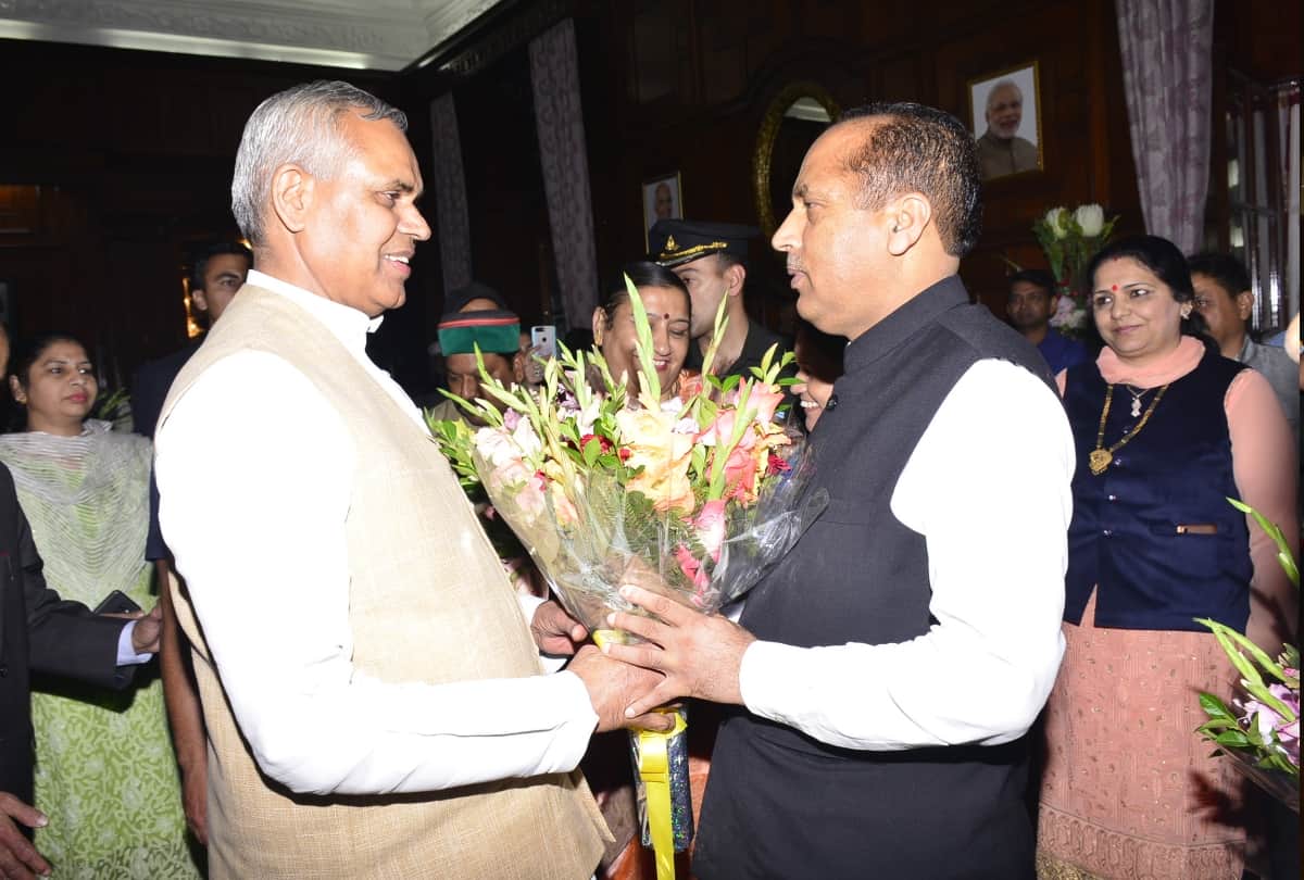Governor Acharya Devvrat given farewell party in Raj Bhavan Shimla Himachal Pradesh