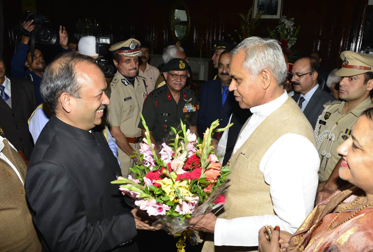 Governor Acharya Devvrat given farewell party in Raj Bhavan Shimla Himachal Pradesh