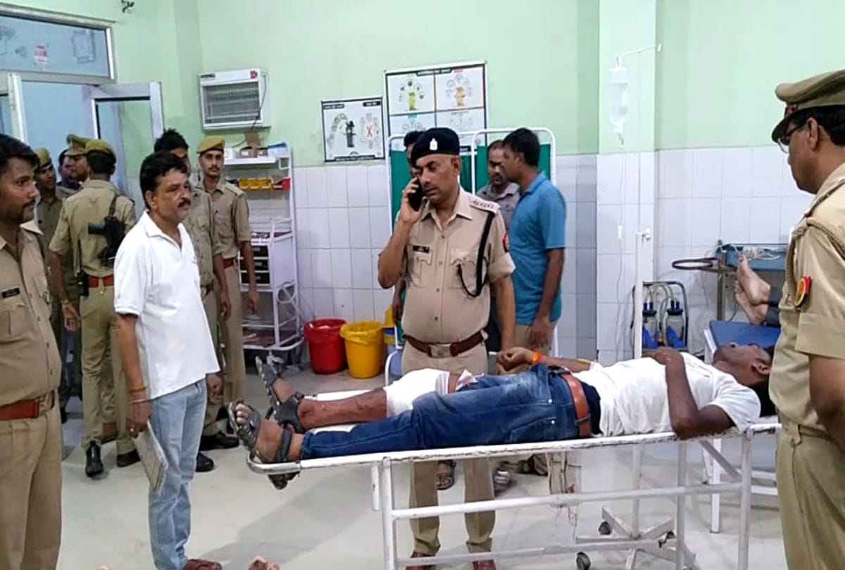 Encounter With Mathura Police 25 thousand price miscreant Arrested