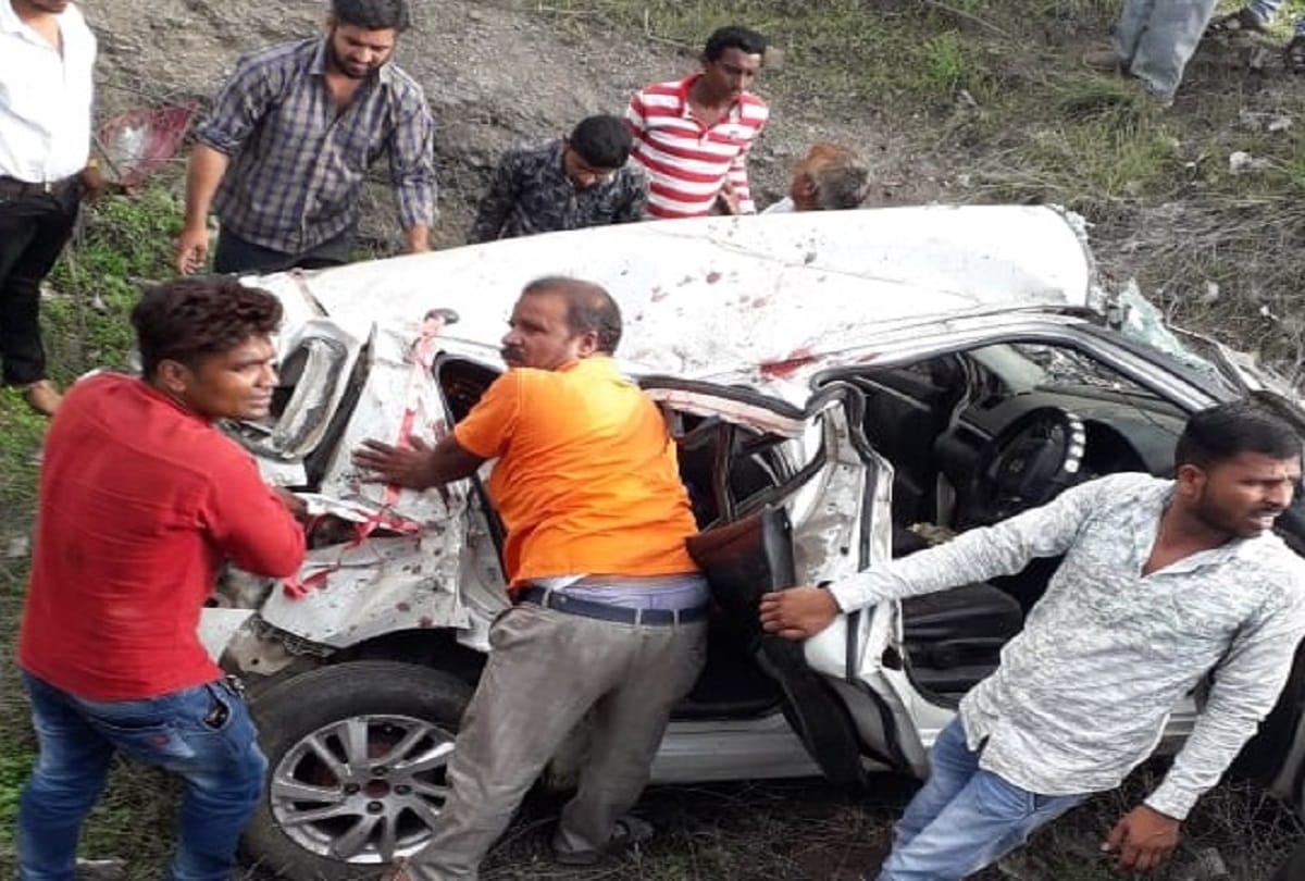 Road accident in Madhya Pradesh, one killed, Congress leader Tipania also seriously injured