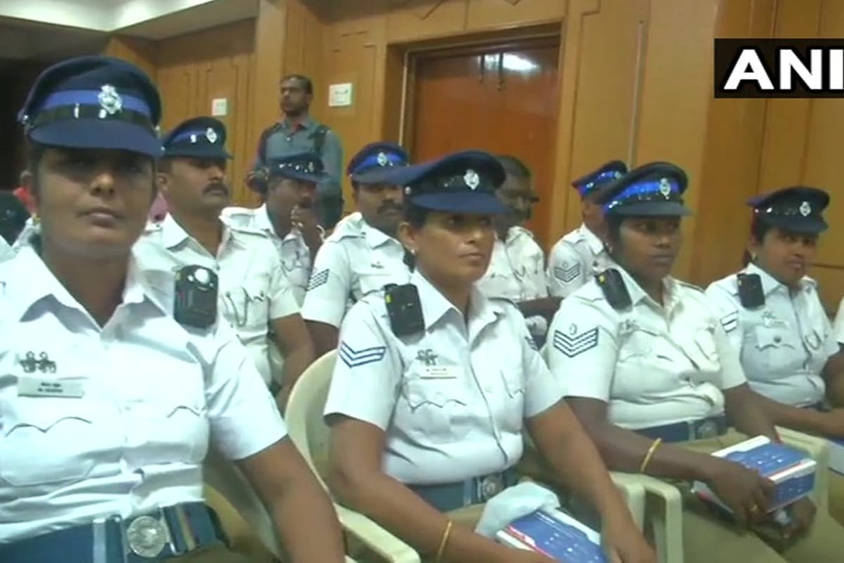 Coimbatore traffic police received body cameras, transparency in traffic violations ensured