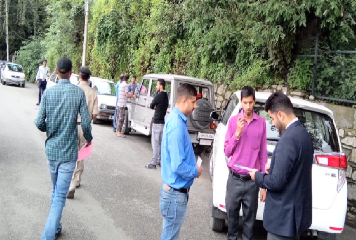 challan of Principal Secretary, Chief Conservator and Lokayukta vehicles in shimla