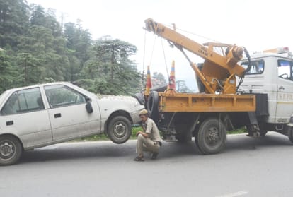 challan of Principal Secretary, Chief Conservator and Lokayukta vehicles in shimla