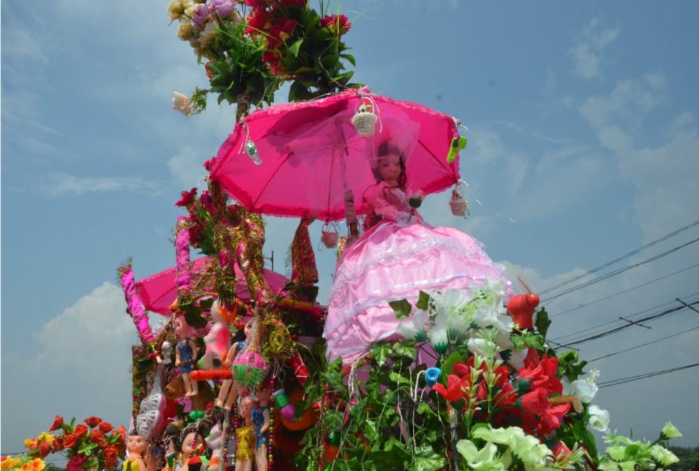 Kanwad yatra 2019 haryana Boys take kanwad for Daughters bright Fortune