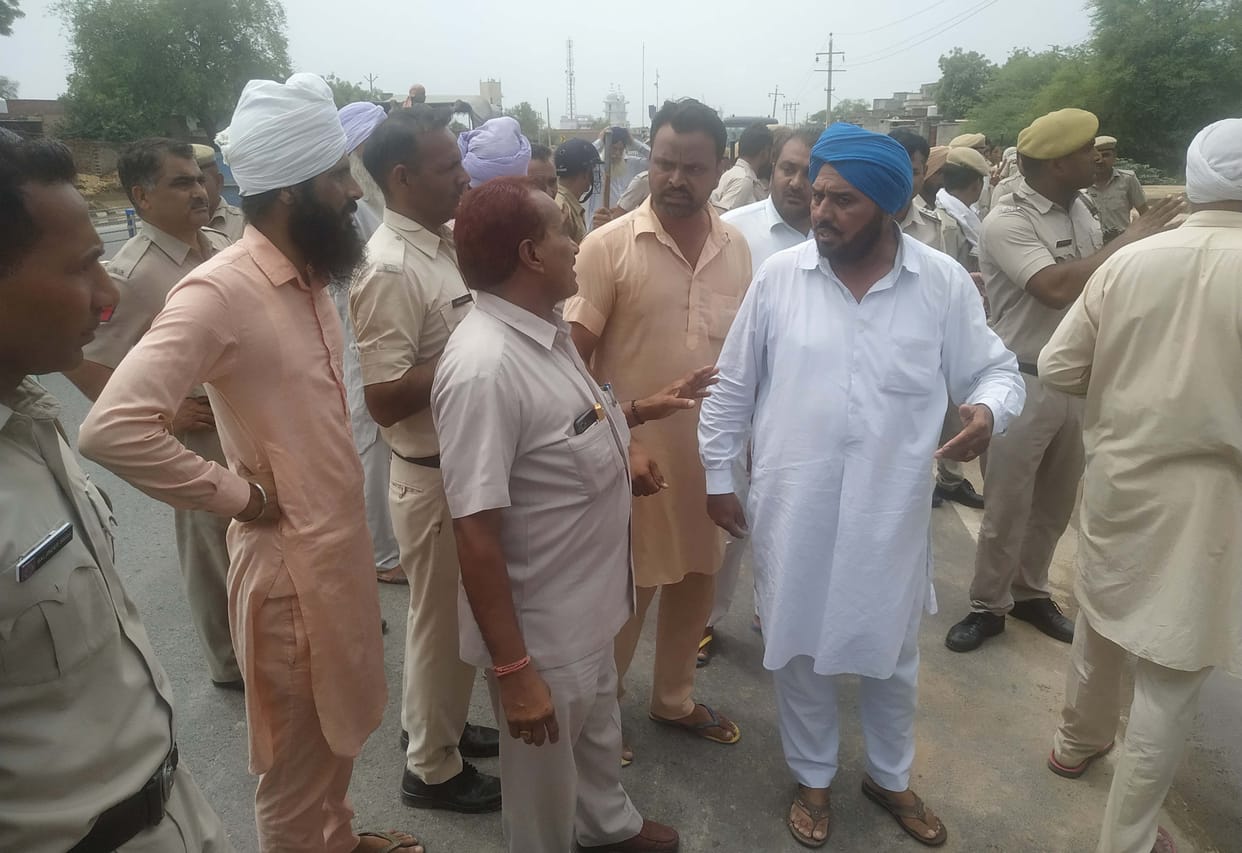 officer electric poll, sirsa