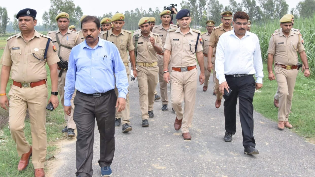 combing and raid in sambhal district