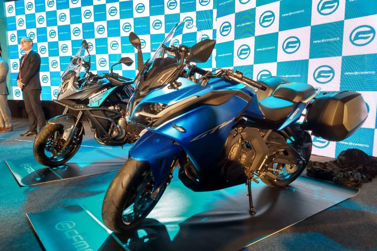 CF Moto launched 300 NK, 650 NK, 650 MT, 650 GT motorcycles in india