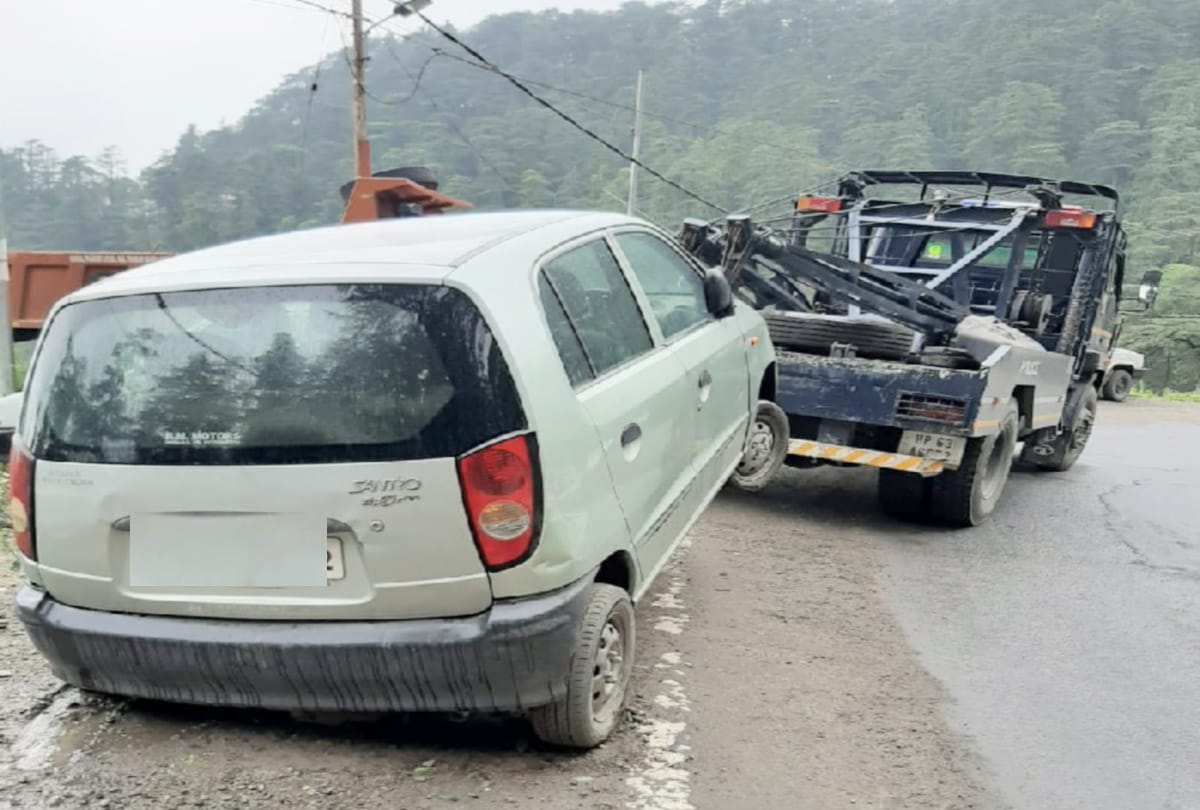 challans of 700 vehical in the himachal capital Shimla