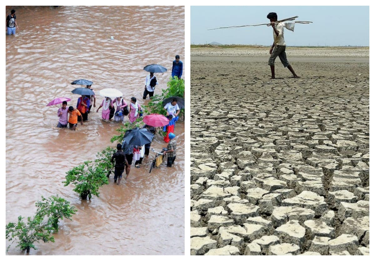 Eleven places in India with totally different weather