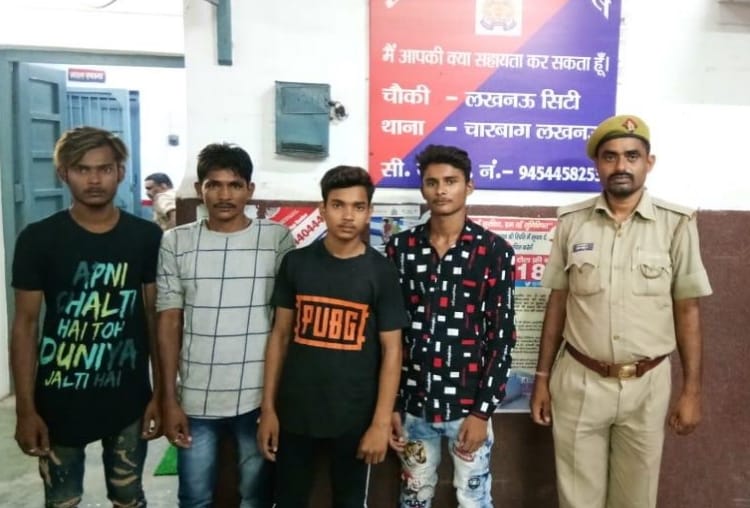 grp sipahis saved the life of two boys in lucknow