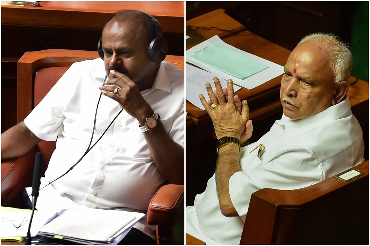 Karnatka Congress leader Siddaramaiah criticises Kumaraswamy on supporting BJP Govt