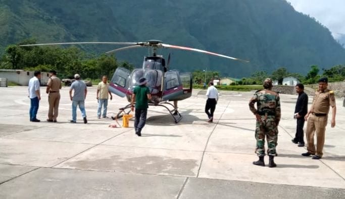 mukhy sachiv ne uchch himaalayee kshetr mein liya suraksha ka jaayaja