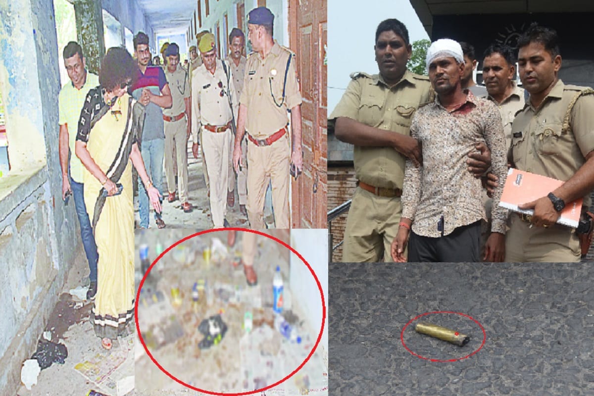 Firing in Meerut College after wine party in hostel and one student injured
