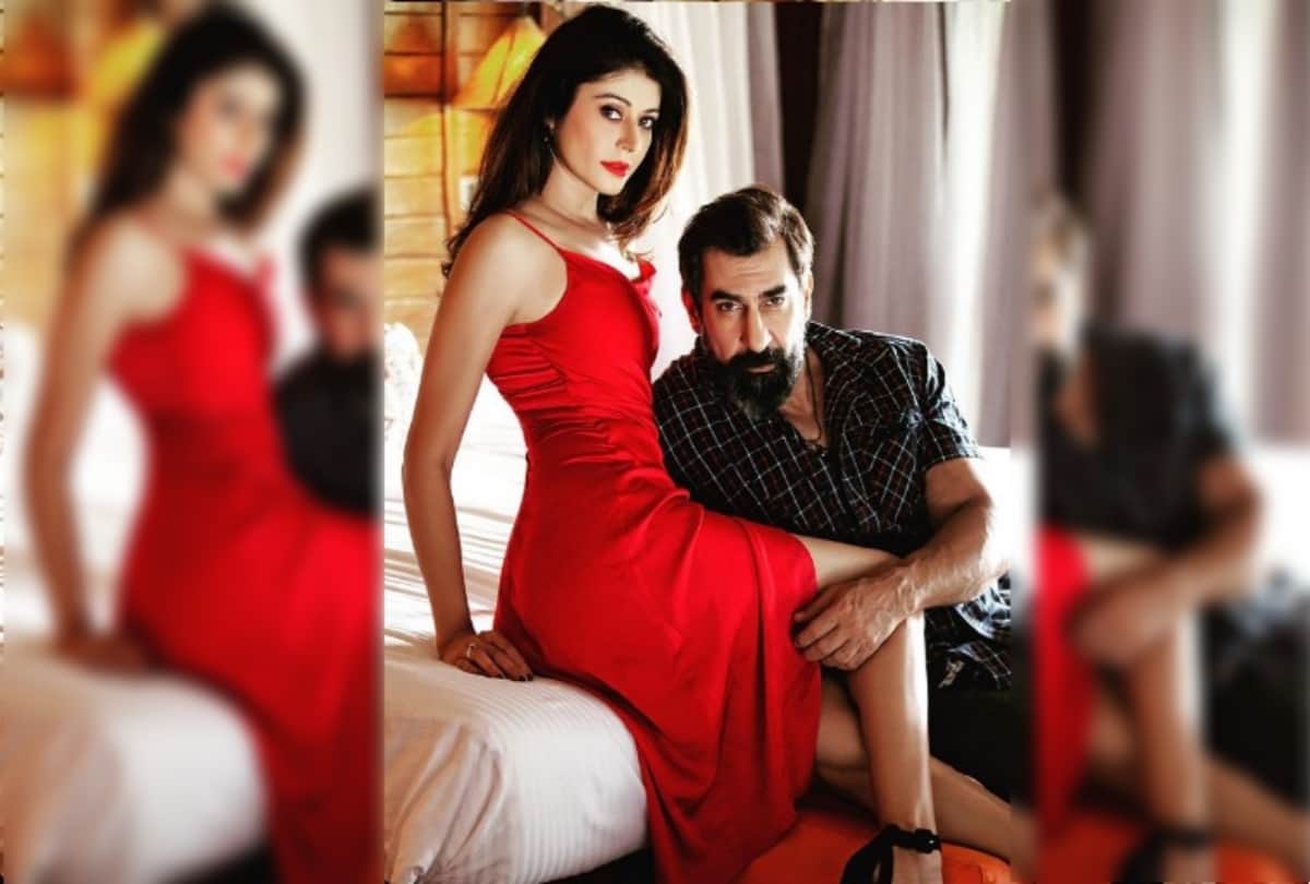 Pooja Batra shared fitness workout pics with husband nawab shah from goa, fan commented yogi couple