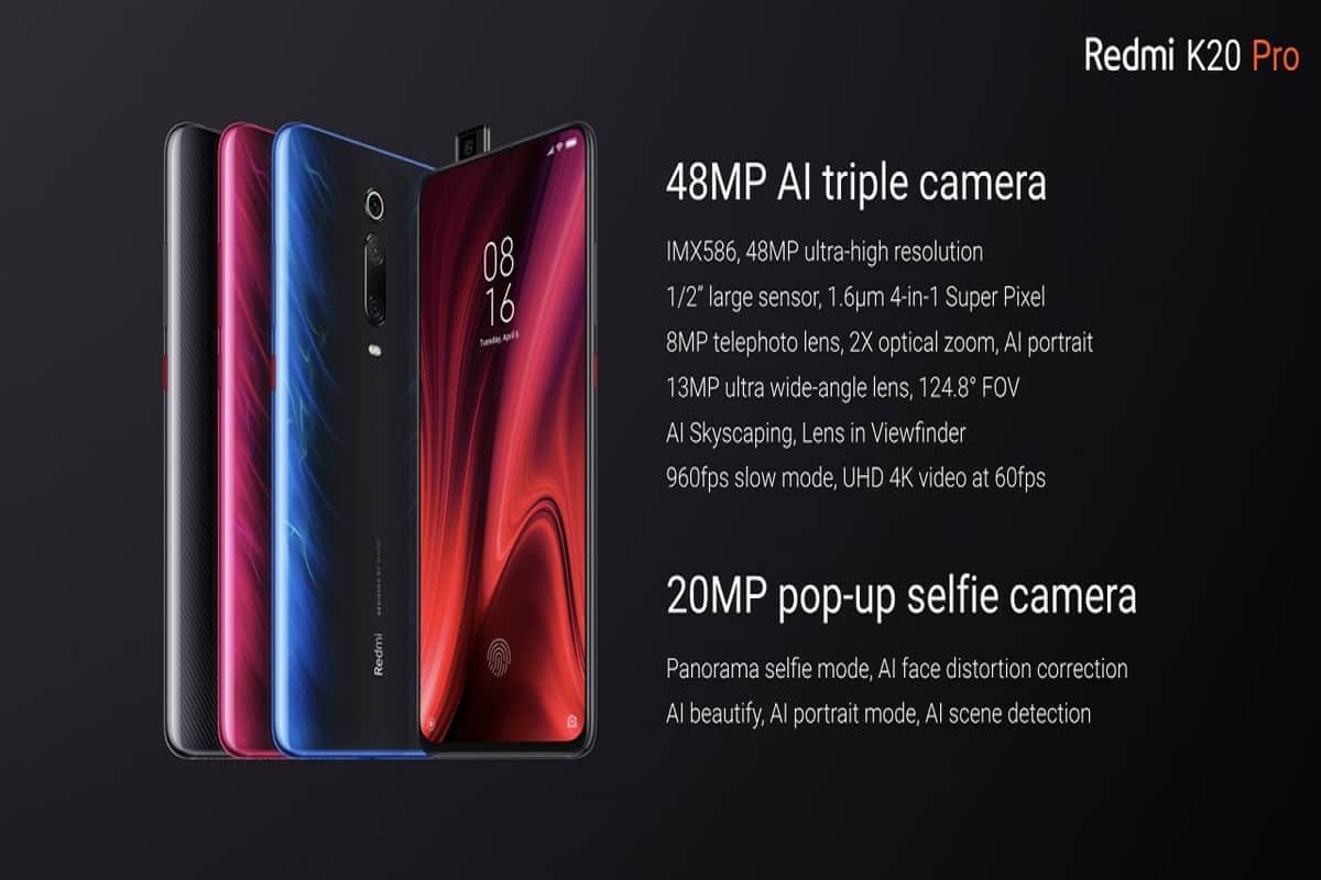 Redmi K20 Pro Redmi K20 Now Available in Open Sale via Flipkart and Mi.com