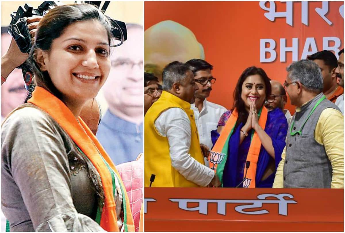 Sapna Choudhary to Parno Mitra 13 celebrity joined BJP after Lok Sabha Election 2019