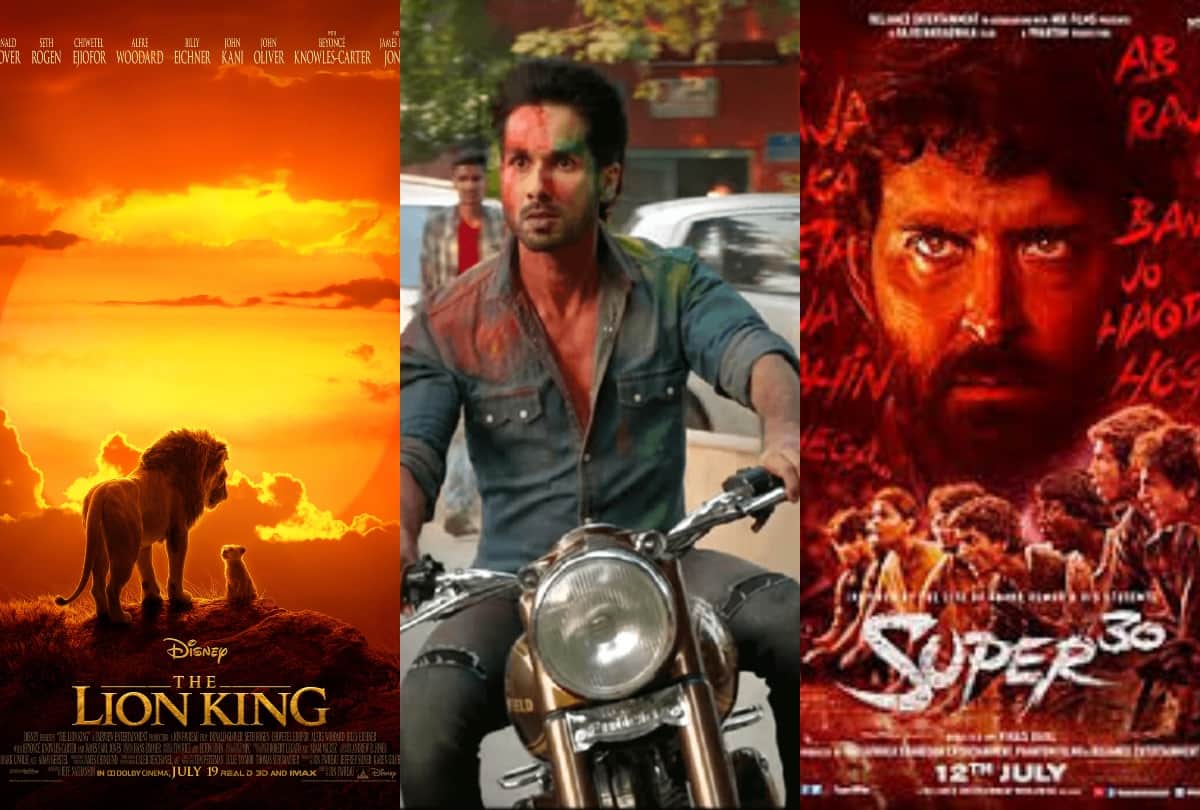 Box Office Collection of The Lion King Super 30 Kabir Singh Article 15