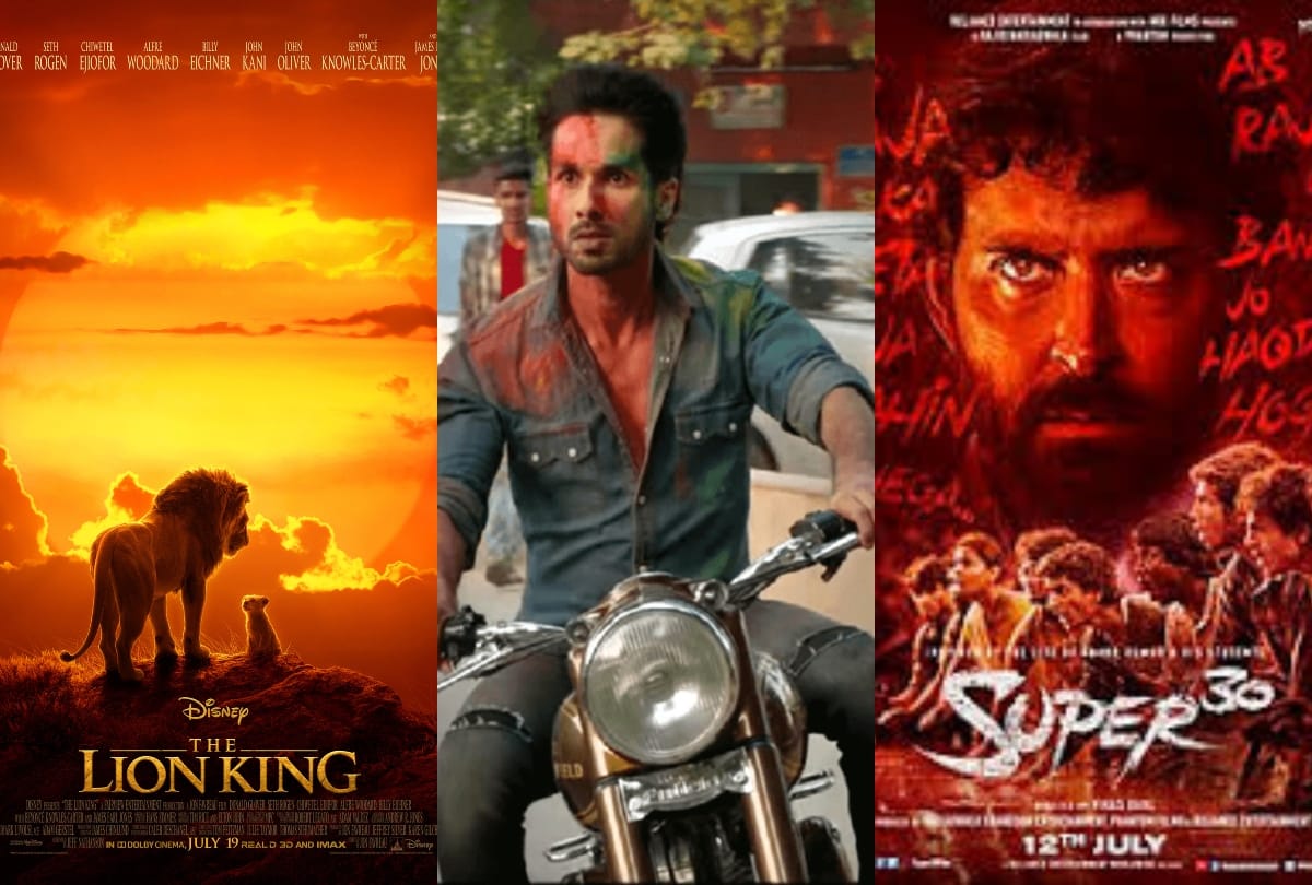 Box Office Collection of The Lion King Super 30 Kabir Singh Article 15
