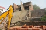 PDA damaged two storey home of  christ father in church premises