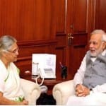 शीला दीक्षित, पीएम नरेंद्र मोदी (फाइल फोटो)